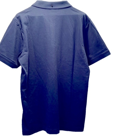 Mercer Mettle Polo Shirt, SZ L, PTP. 22”, Length 30”, 2 Button Front, Blue - Picture 4 of 4